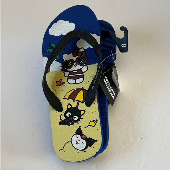 New Hello Kitty and Friends Flip Flops - Picture 1 of 3